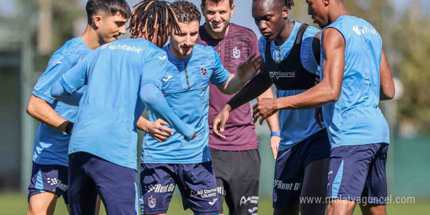 Trabzonspor, Hatayspor maçı hazırlıklarını tamamladı