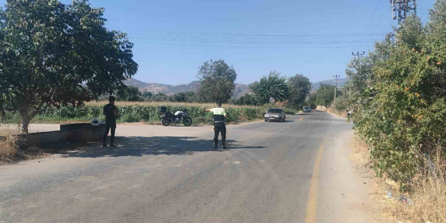 Trafik denetiminde 14 sürücüye işlem yapıldı