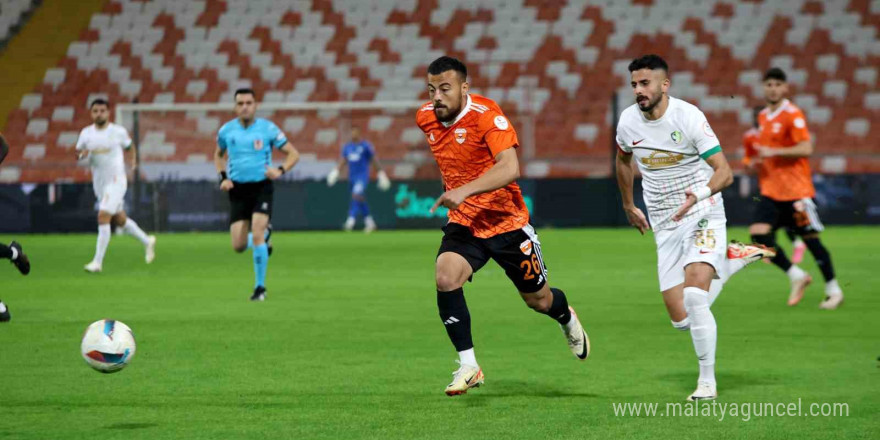 Trendyol 1. Lig: Adanaspor: 0 - Amed Sportif Faaliyetler: 0