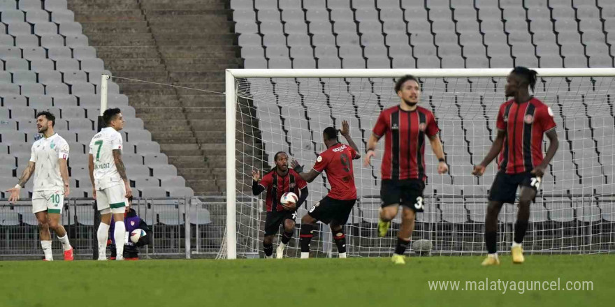 Trendyol 1. Lig: Fatih Karagümrük: 2 - Boluspor: 2