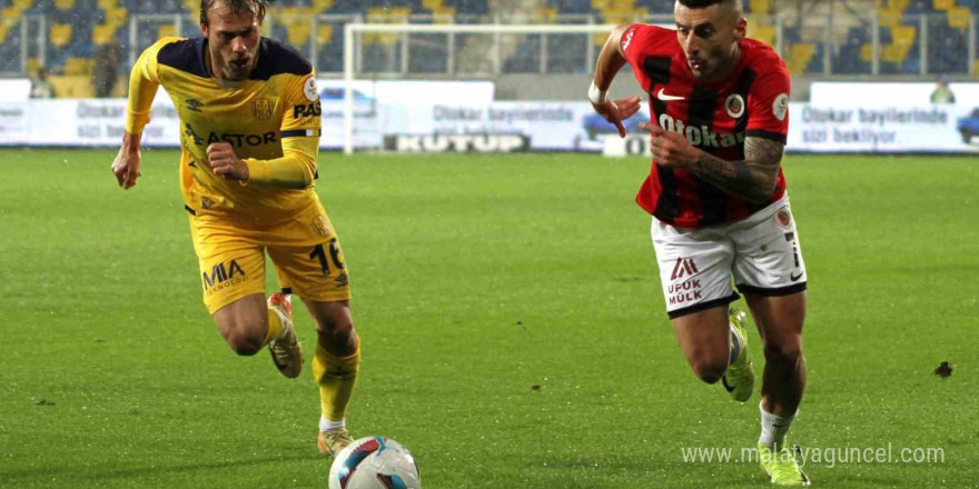 Trendyol 1. Lig: Gençlerbirliği: 1 - MKE Ankaragücü: 0