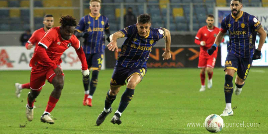 Trendyol 1. Lig: MKE Ankaragücü: 0 - Manisa FK: 1