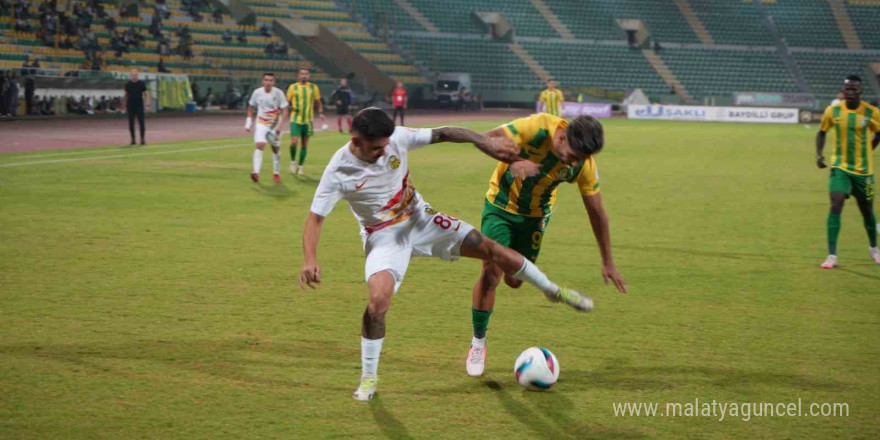 Trendyol 1. Lig: Şanlıurfaspor: 3 - Yeni Malatyaspor: 0