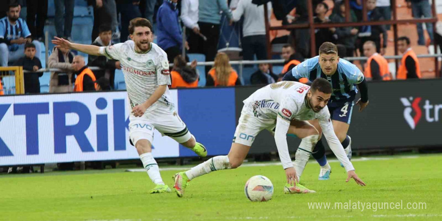 Trendyol Süper Lig: Adana Demirspor: 0 - Konyaspor: 1 (Maç sonucu)