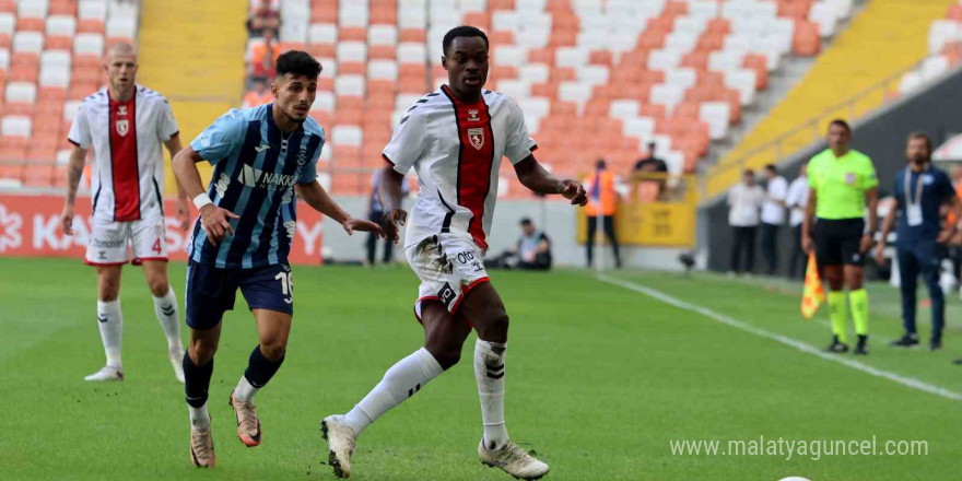 Trendyol Süper Lig: Adana Demirspor: 1 - Samsunspor:0 (İlk yarı)