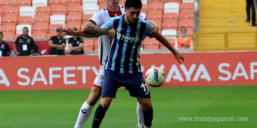 Trendyol Süper Lig: Adana Demirspor: 1 - Samsunspor:0 (İlk yarı)