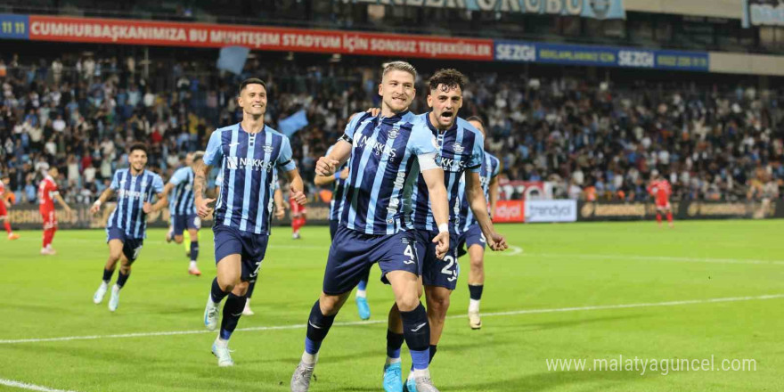 Trendyol Süper Lig: Adana Demirspor: 2 - Sivasspor: 1 (İlk yarı)