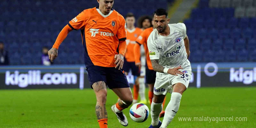 Trendyol Süper Lig: Başakşehir: 2 - Kasımpaşa: 2 (Maç sonucu)