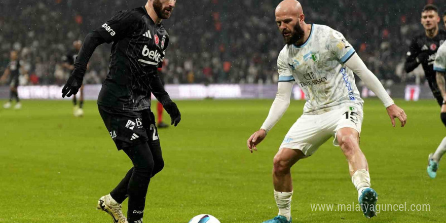 Trendyol Süper Lig: Beşiktaş: 2 - Bodrum FK: 0 (İlk yarı)