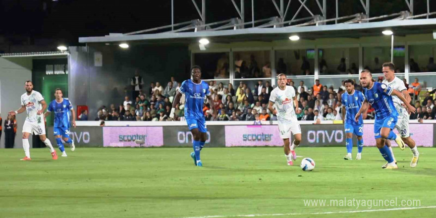 Trendyol Süper Lig: Bodrum FK: 0 - Çaykur Rizespor: 0 (İlk yarı)