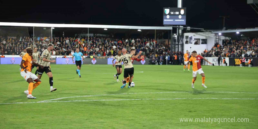 Trendyol Süper Lig: Bodrum FK: 0 - Galatasaray: 0 (İlk yarı)