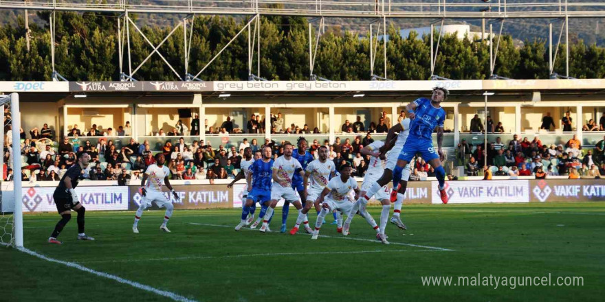 Trendyol Süper Lig: Bodrum FK: 1 - Kayserispor: 1 (Maç sonucu)