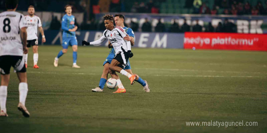 Trendyol Süper Lig: Çaykur Rizespor: 1 - Beşiktaş: 1 (Maç sonucu)