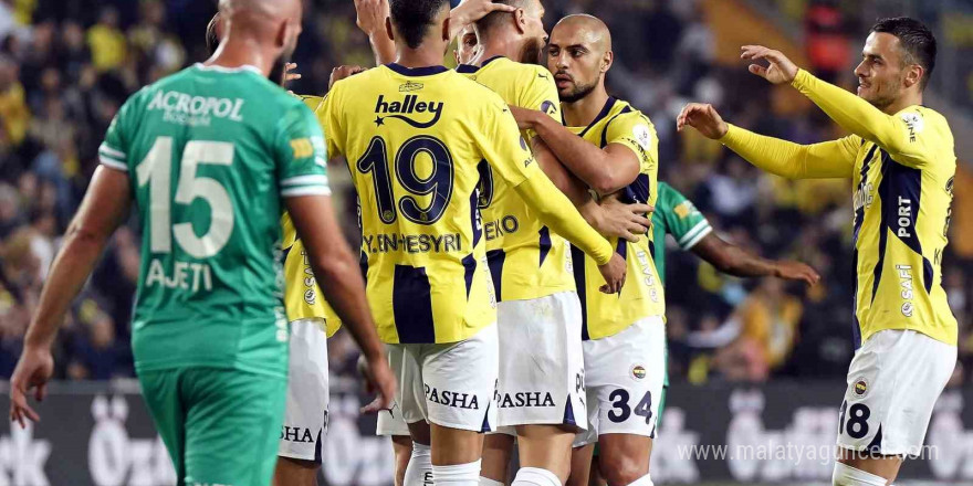 Trendyol Süper Lig: Fenerbahçe: 2 - Bodrum FK: 0 (Maç sonucu)