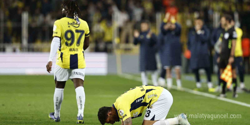 Trendyol Süper Lig: Fenerbahçe: 4 - Sivasspor: 0 (Maç sonucu)