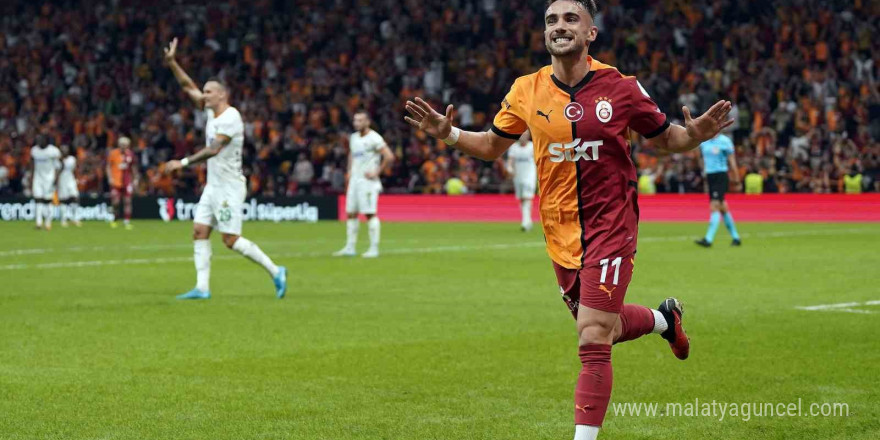 Trendyol Süper Lig: Galatasaray: 1 - Alanyaspor: 0 (İlk yarı)