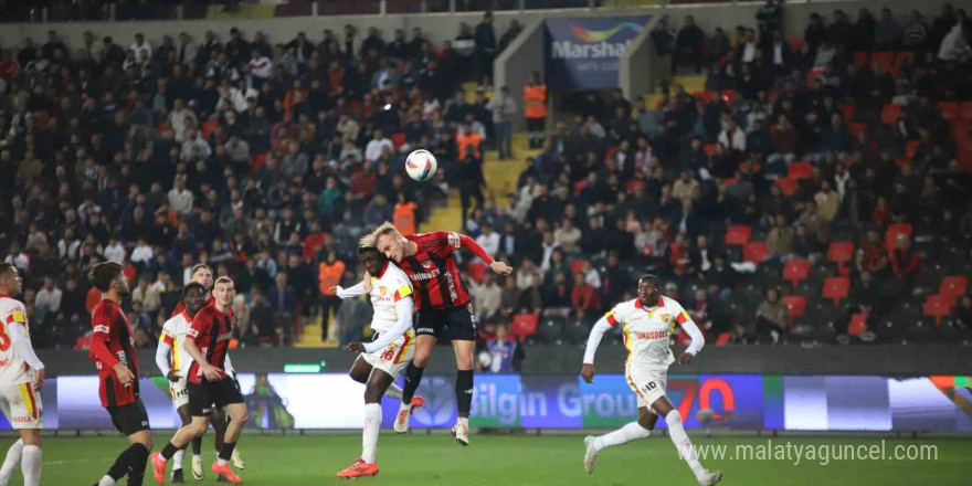 Trendyol Süper Lig: Gaziantep FK: 0 - Göztepe: 0 (İlk yarı)