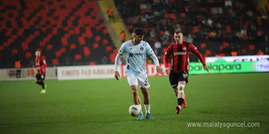 Trendyol Süper Lig: Gaziantep FK: 1 - Adana Demirspor: 0 (Maç sonucu)