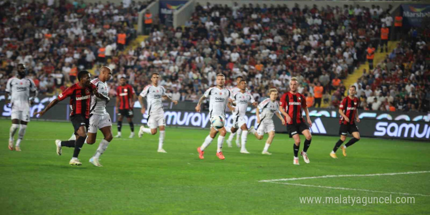 Trendyol Süper Lig: Gaziantep FK: 1 - Beşiktaş: 1 (Maç sonucu)