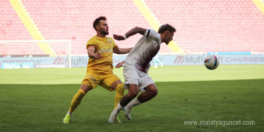 Trendyol Süper Lig: Hatayspor: 0 - Kayserispor: 0 (İlk yarı)