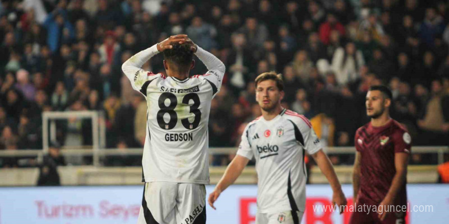 Trendyol Süper Lig: Hatayspor: 1  - Beşiktaş: 1 (Maç sonucu)