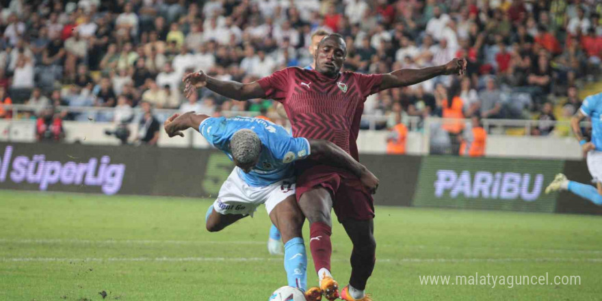 Trendyol Süper Lig: Hatayspor: 1 - Trabzonspor: 1 (Maç sonucu)