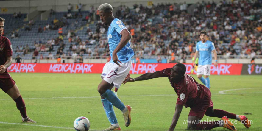 Trendyol Süper Lig: Hatayspor: 1 - Trabzonspor: 1 (Maç sonucu)