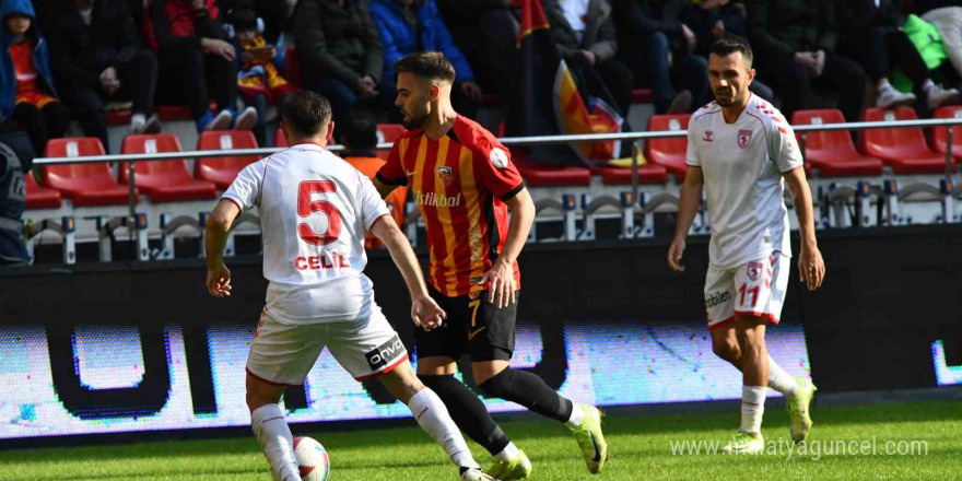 Trendyol Süper Lig: Kayserispor: 0 - Samsunspor: 1 (Maç sonucu)