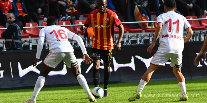 Trendyol Süper Lig: Kayserispor: 0 - Samsunspor: 1 (Maç sonucu)