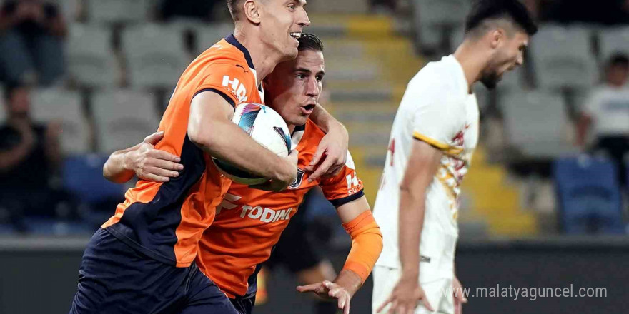 Trendyol Süper Lig: RAMS Başakşehir: 1 - Kayserispor: 1 (Maç sonucu)