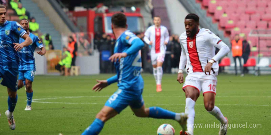 Trendyol Süper Lig: Samsunspor: 1 - Bodrum FK: 0 (İlk yarı)