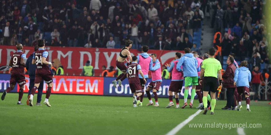 Trendyol Süper Lig: Trabzonspor: 1 - Bodrum FK: 0 (Maç sonucu)