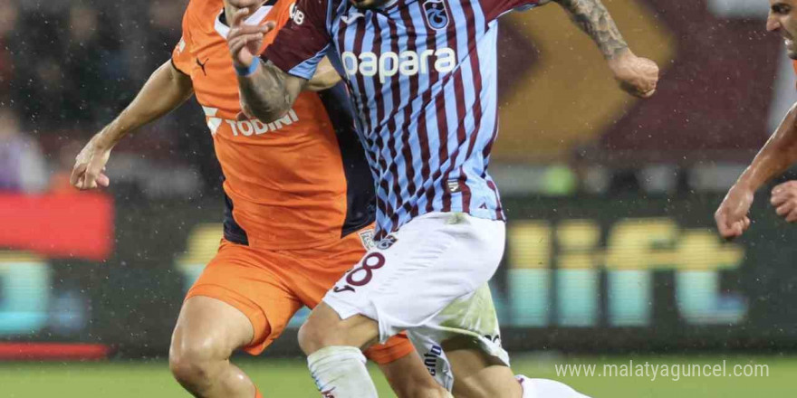 Trendyol Süper Lig: Trabzonspor: 1- RAMS Başakşehir: 0 (Maç sonucu )