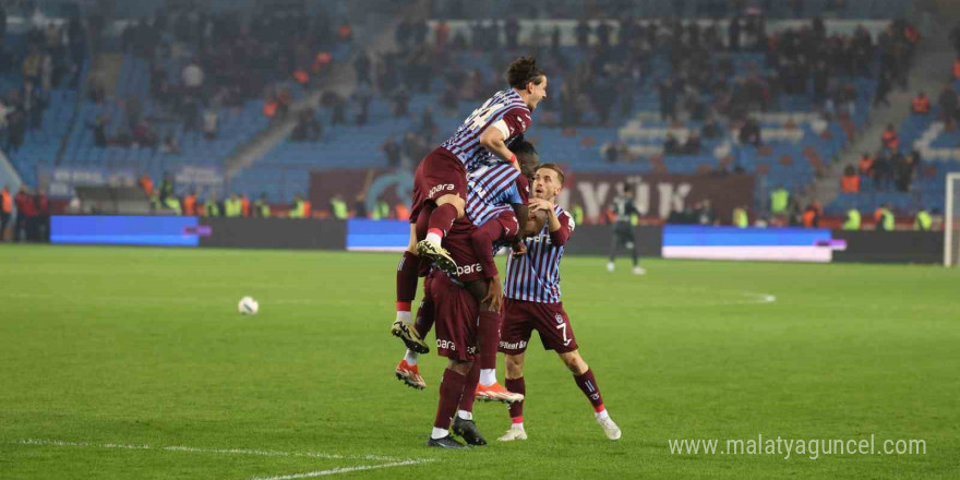 Trendyol Süper Lig: Trabzonspor: 2 - Kasımpaşa: 2 (Maç sonucu)