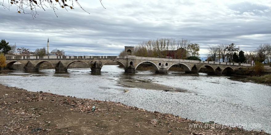 Tunca Nehri’nde kuraklık