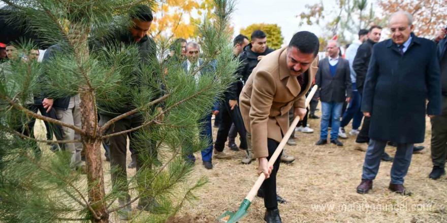 Tunceli’de 35 bin fidan toprakla buluşturuldu