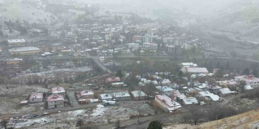 Tunceli’de kar yağışı hayatı olumsuz etkiledi