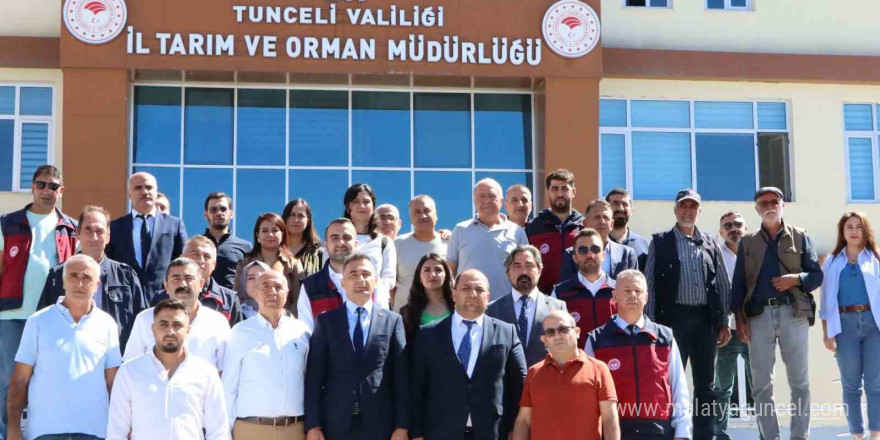 Tunceli’de, tarımsal üretim planlama bilgilendirme toplantısı