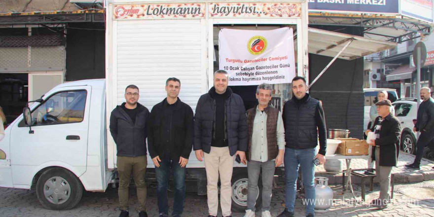 Turgutlu Gazeteciler Cemiyeti’nden lokma hayrı