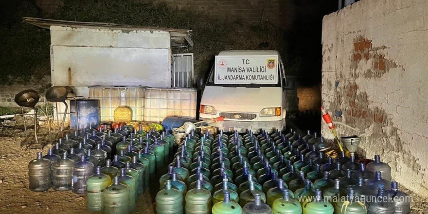 Turgutlu’da 4 bin 860 litre kaçak akaryakıt ele geçirildi