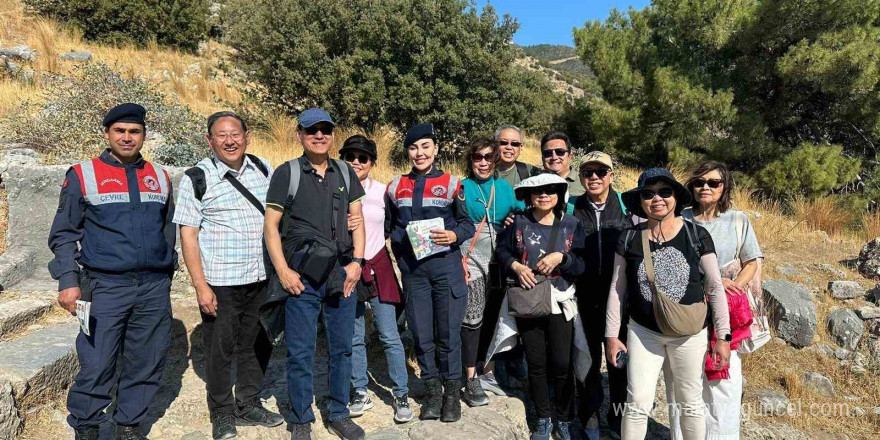 Turistler, orman yangınları konusunda bilgilendirildi