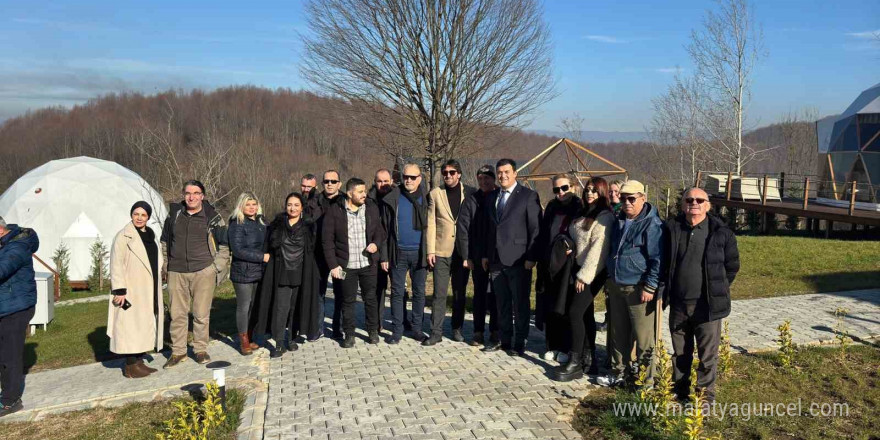 Turizm acente sahipleri Düzce’ye hayran kaldı