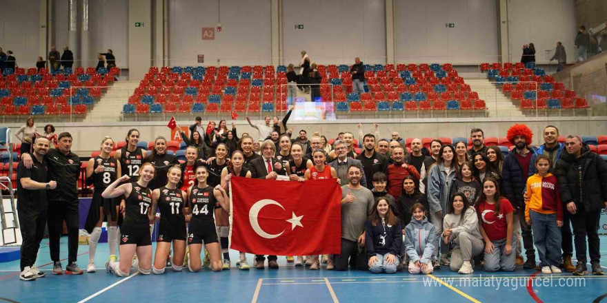 Türk Hava Yolları, CEV Kupası’nda çeyrek finalin kapısını araladı