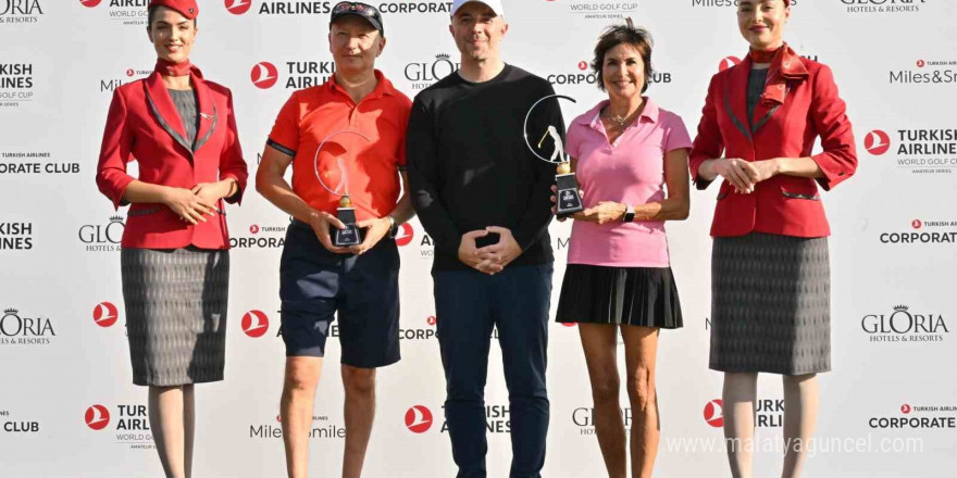 Türk Hava Yolları’nın düzenlediği Turkish Airlines World Golf Cup Turnuvası’nın kazananları belli oldu