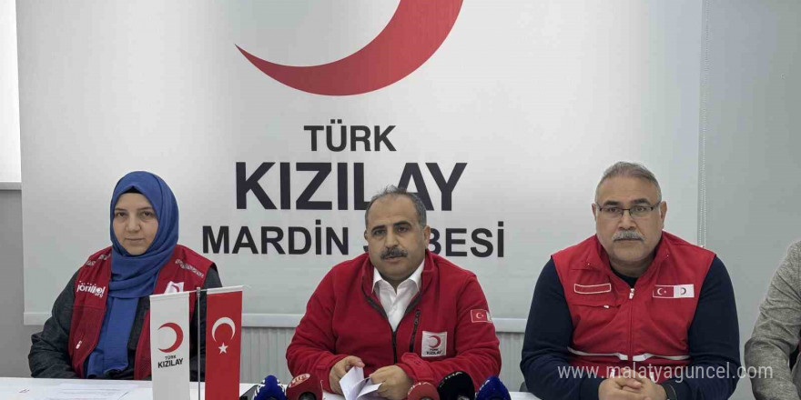 Türk Kızılay Mardin Şubesi 2024 yılı çalışmalarını değerlendirdi