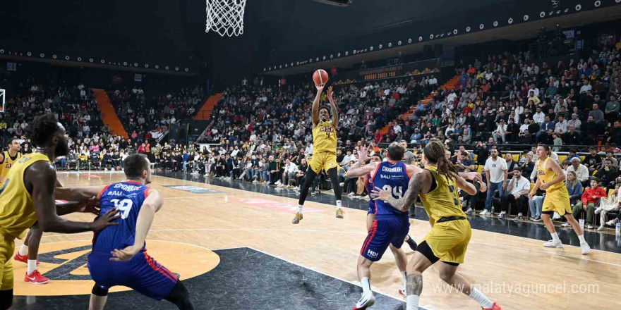 Türkiye Basketbol Süper Ligi: Mersin Spor Kulübü: 74 - Bahçeşehir Koleji: 73