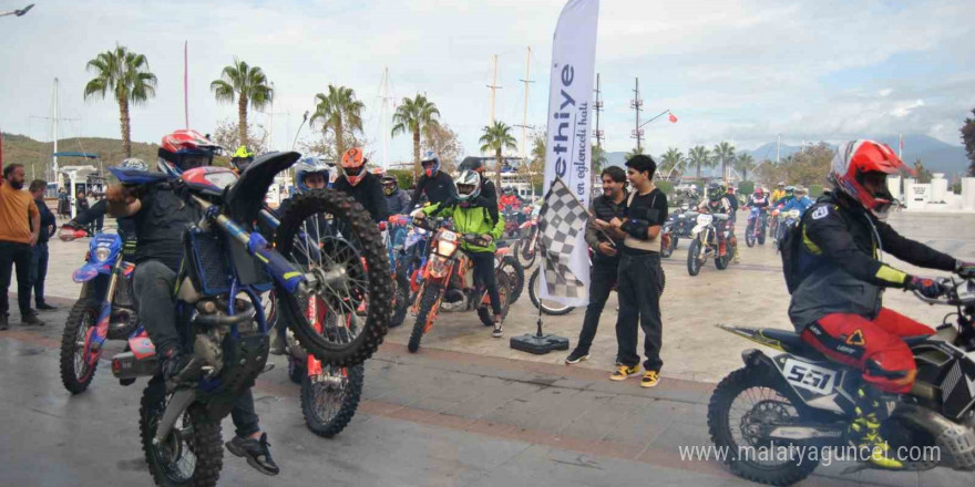 Türkiye Enduro Şampiyonası finali, Fethiye’de ’Magazin Startı’ ile başladı