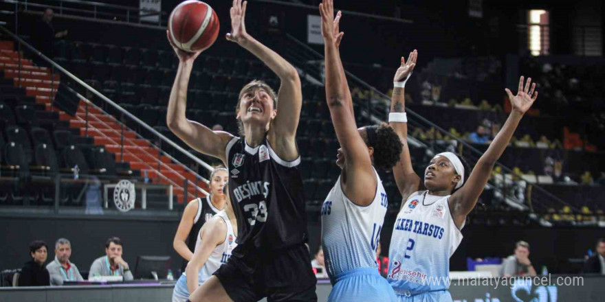 Türkiye Kadınlar Basketbol Ligi: Tarsus Spor: 77 - Beşiktaş: 85