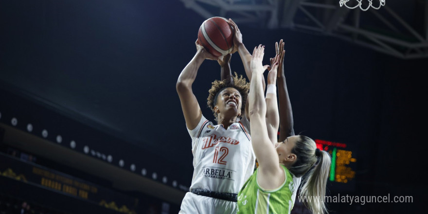 Türkiye Kadınlar Basketbol Süper Ligi: ÇBK Mersin: 83 - Danilos Pizza: 68