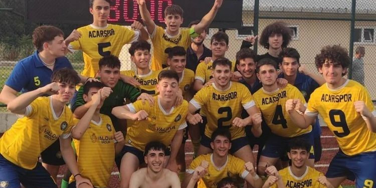 Türkiye Şampiyonası U17 Futbol 1. Kademe müsabakalarının şampiyonu Acarspor oldu